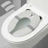 Unyqoos® Toiletbril opvouwbaar voor kinderen voor reizen met veilige siliconen kussens