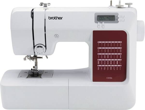 Brother CS10s - Elektrische naaimachine - Wit