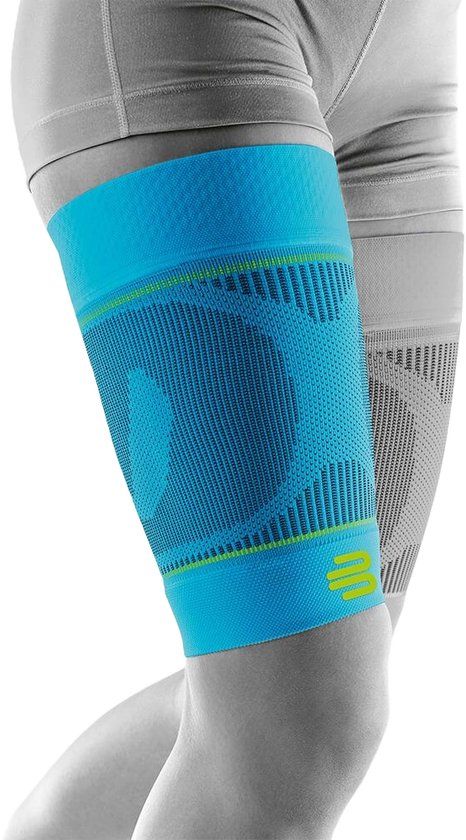 Bauerfeind Sport Compressie Hamstringsleeve - Riviera - Maat S - Per paar