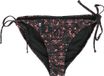 R.E.D. ROCK-ENGINEERED DESIGN Zwart bikinibroekje met rode motieven - Dames - XXL