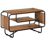 vidaXL TV-standaard 80 x 36 x 45 cm Oud hout Bewerkt hout