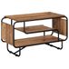 vidaXL TV-standaard 80 x 36 x 45 cm Oud hout Bewerkt hout