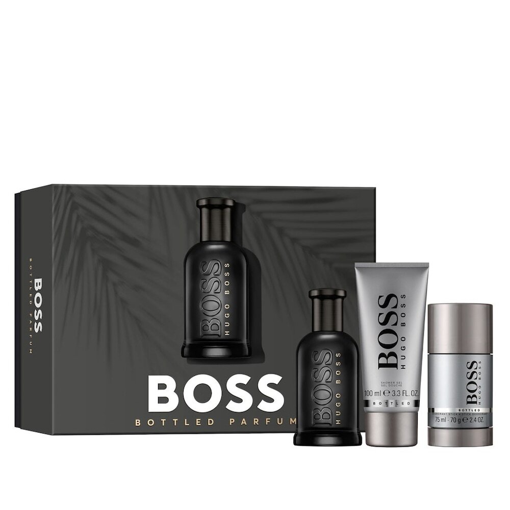 Hugo Boss Boss Bottled PARFUM Giftset: 100ml + Deo Stick 75ml + SG 100ml