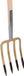 Talen Tools Spitvork - 4 tanden - Met 85 cm steel