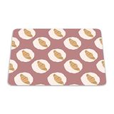 Questo Casa Rechthoekige muismat met digitale print, antislip onderkant, voor kantoor en thuis, 22 x 18 cm