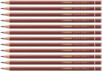 STABILO - Premium kleurpotloden - Original - 12 Stuks - Engels Diep Rood