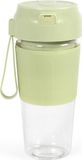 LIVOO Draagbare blender DOP248M, 300 ml, 40W, 6 roestvrijstalen messen, Matcha groen en transparant