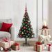 Prolenta Maison Exclusive Kerstboom, zwart, 120 cm, PVC