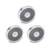 Ganter Normelemente | Bevestigingsmagneten met binnendraad - GN 50.4-HF-32-M4