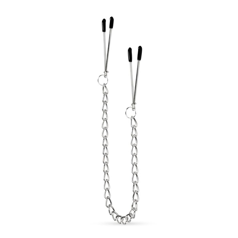 Easytoys Fetish Collection Pincet Tepelklemmen Met Ketting
