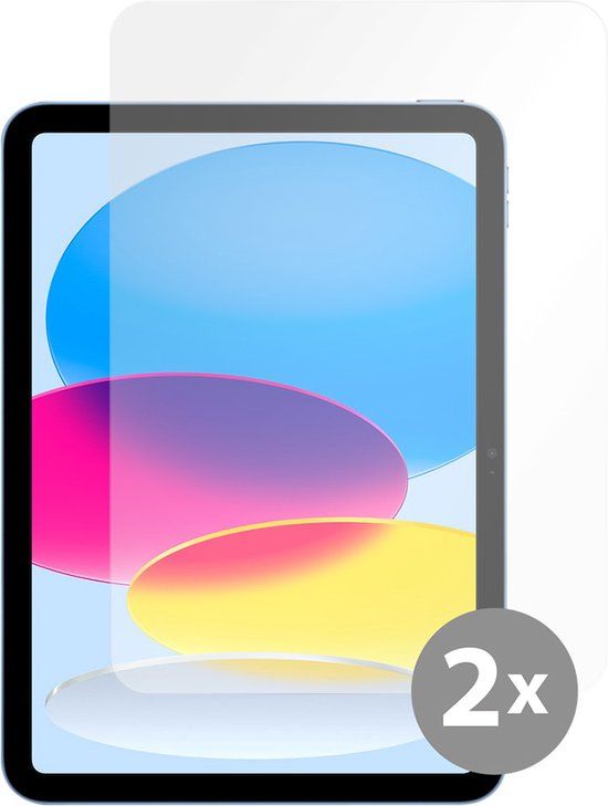 Just in Case Screenprotector hoesje voor Apple iPad 10.9 (10e gen) - Transparant - Glas