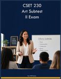 CSET Libri GmbH CSET 230 Art Subtest II Exam Paperback