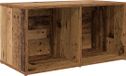 vidaXL Tv-meubelset 72 x 35 x 37 cm bruin bewerkt hout