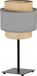 Lampe de chevet style bohème abat-jour en jute 20 cm