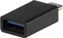 Vivanco VVITADAPUSBFTYCMK USB-C naar USB-A Adapter Zwart