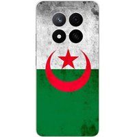 Xiaomi Siliconen hoesje - Compatibel met Xiaomi Redmi Note 14 Pro 5G, Xiaomi Redmi Note 14 Pro Plus 5G - ontwerp drapeau algerie