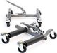 XPOtool Set de 2 outils à rouleaux, adapté pour des charges jusqu'à 566 kg, cric jusqu'à 30 cm, adapté pour des pneus jusqu'à 30 cm de large