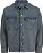 Jack & Jones Denim overhemd Oversized fit Lange mouw Katoen Blauw Denim L
