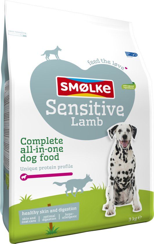 Smølke Sensitive Lamb 3kg - Hondenvoer