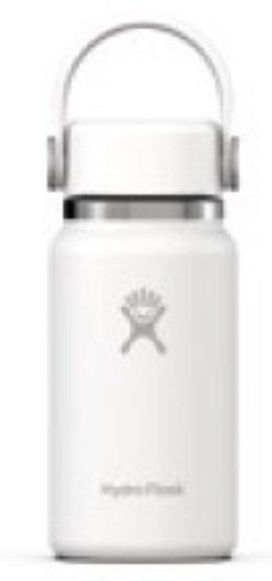 Hydro Flask Drinkfles Micro Hydro - 200 ml - Wit