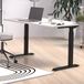Germania Bureautafel Hermoso | 120 x 80 x 91 cm | Grijs-zwart
