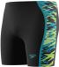Speedo Maillot de bain homme Hyperboom Splice Mid Anthracite/HyperTeal