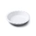 WM Bartleet & Sons 1750 T295 Crinkle Rim Pie Schotel, Wit, 20cm