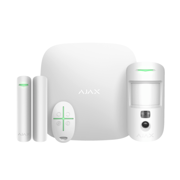 Ajax Systems Ajax-Starter-Kit-Cam-White-Plus