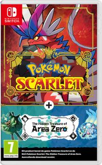 Nintendo Pokémon Scarlet Bundle - The Hidden Treasure of Area Zero DLC - Nintendo Switch