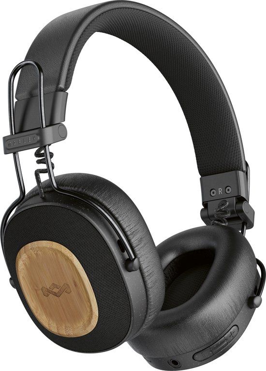 House of Marley Positive Vibration Riddim Bluetooth Hoofdtelefoon - Zwart