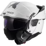 LS2 FF910 Advant II Solid Wit Systeemhelm - Helm