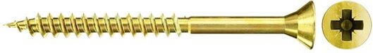 Fischer 551148 Houtschroef 80 mm Verzonken kop Geel 200 stuk(s)