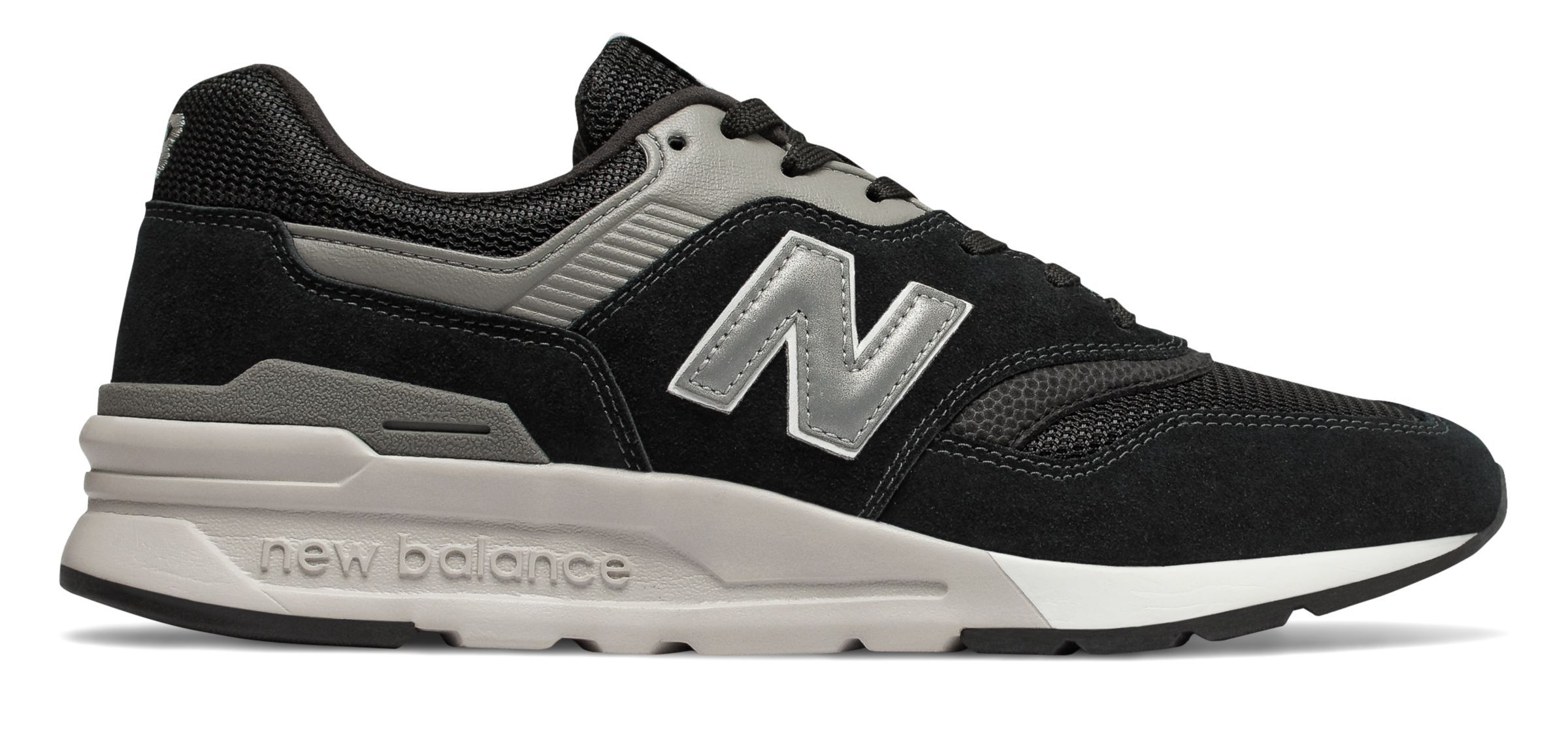 New Balance 997H Sportschoenen Zwart/Zilver CM997HCC 45 | Heren