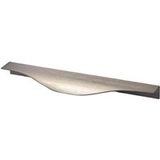 Viefe Poignée barre NOMA en aluminium, aspect inox - 256 mm