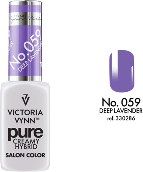 VICTORIA VYNNâ„¢ Gel Nagellak - Gel Polish - Pure Creamy Hybrid - 8 ml - Lavender - 059