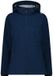 CMP Dames wandeljas met rits en capuchon, blauwe inkt, Fleece, XS