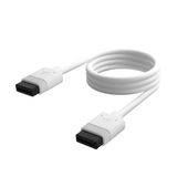 Corsair iCUE LINK Kabel - 1x 600mm Recht - Wit