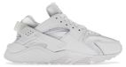 Nike Air Huarache, Chaussures Femme, 44.5, Blanc/Pur Platine