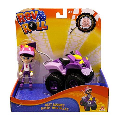 Rev & Roll Rev & Roll-voertuig met functie Best Buddies Avery 10 cm & Alley, EU881720