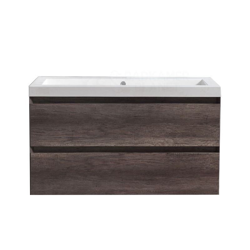 Badkamerplanet Trento Infinity Badkamermeubel - 100 cm - Century Oak