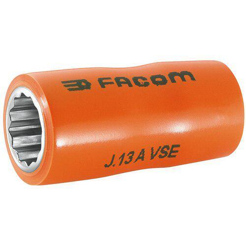 Facom Doppen 3/8" 12-kant, tot 1000 Volt geïsoleerd, VSE-serie - J.14AVSE