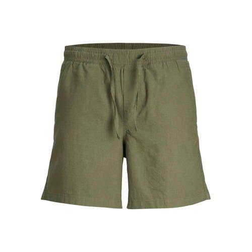 JACK & JONES PLUS SIZE JPSTJAIDEN Plus Size Dusty Olive Shorts