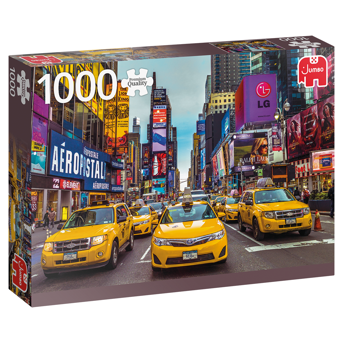 Panda Jumbo Premium Collection New York Taxis (1000 pieces)