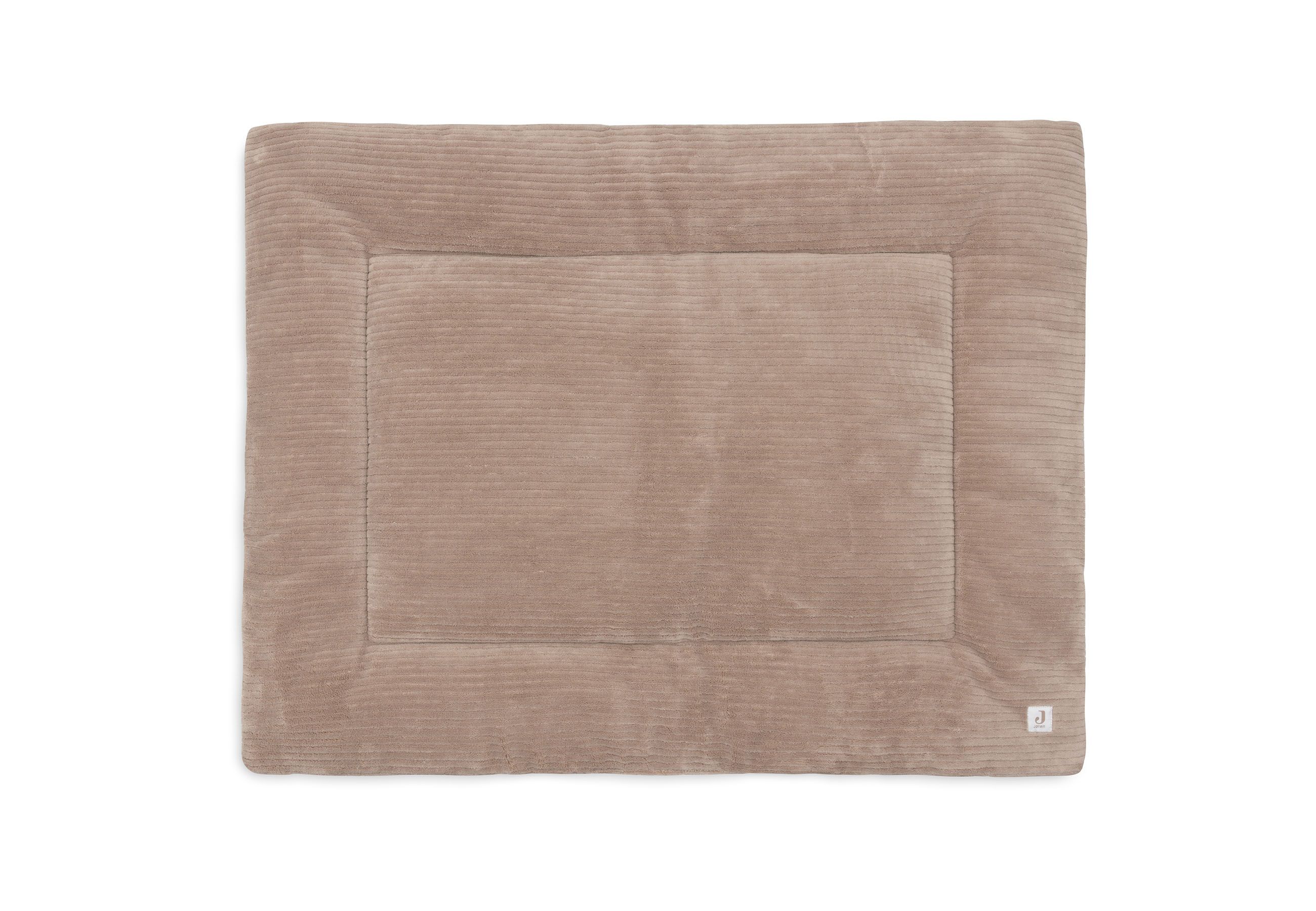 Jollein Boxkleed Baby - 75x95cm - Cloudy Rib - Milky Coffee