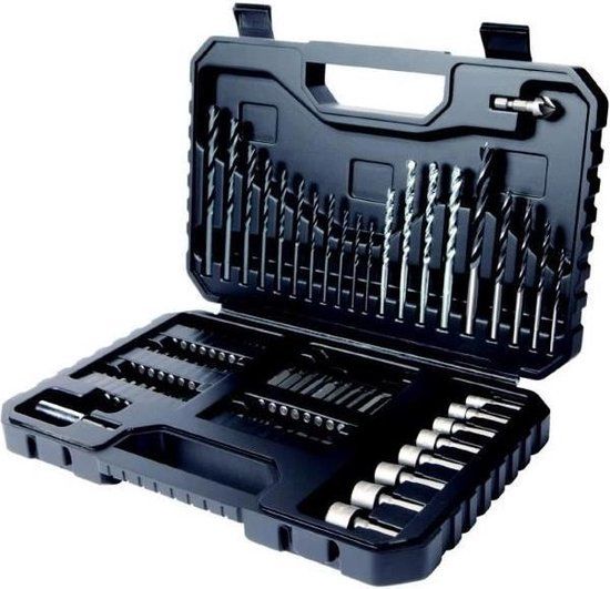 BLACK+DECKER Boren en schroevendraaier Bit Set - 80 Stuk - 5035048024508