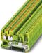 Phoenix PT 2.5-TWIN/1P-PE Groen, Geel aardrijgklem - 3209659