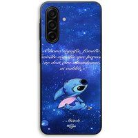 Maniacase Hoesje voor Samsung Galaxy A57 Stitch Disney Stitch schattig Ohana means family