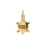 Lucardi Dames Stainless steel goldplated hanger voor dames - Hanger - Staal - Goudkleurig