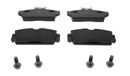 Ferodo FDB1096 Remvoeringset, schijfrem - (4-delig) - (4 stuks) | Compatibel met: NISSAN ALMERA II, ALMERA II Hatchback, ALMERA TINO, PRIMERA, PRIMERA Hatchback, PRIMERA Traveller