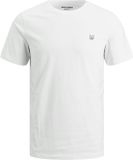 JACK&JONES JJEDENIM LOGO TEE SS O-NECK Blanc Coton XL